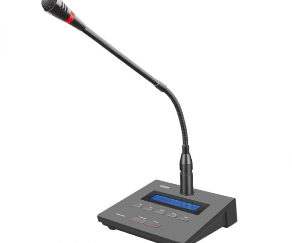 Máy chủ tọa loại để bàn, micro cần dài cố định Ahuja CMC-7100
